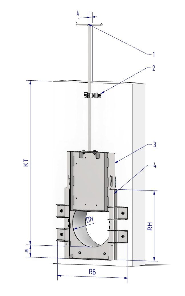 GLA-WEL | Handzugschieber HDN