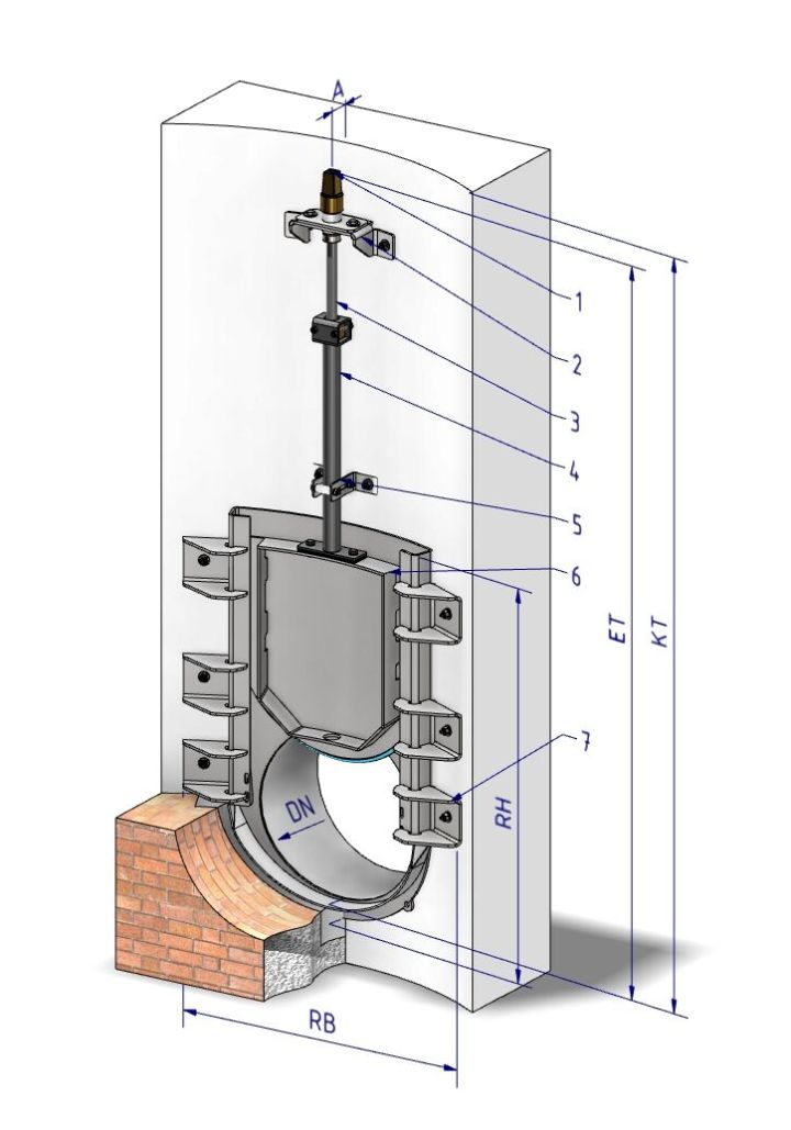 GLA-WEL | Gewinde-Drosselschieber GDS-SR